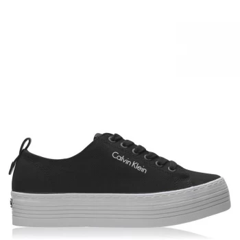 Calvin Klein Jeans Zowie Trainer Ladies - Black/White