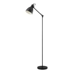 Eglo Blk Adjustable Floor Lamp