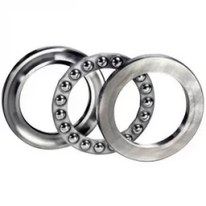 UBC Bearing 51102 Deep groove ball bearing (axial) Outside diameter: 28mm Rotational speed (max.): 6300 U/min