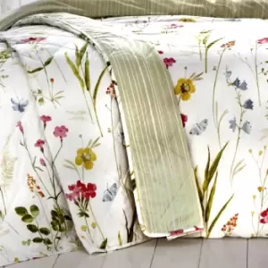 Dreams & Drapes Dreams and Drapes Spring Glade Bedspread, Cotton, Floral