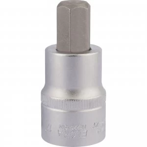 Elora 3/4" Drive Hexagon Socket Bit Metric 3/4" 17mm