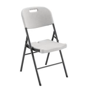 Jemini Lightweight Folding Chair White KF72332