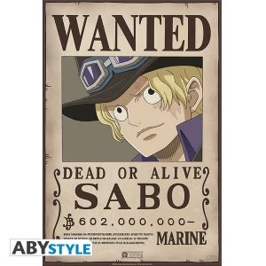 One Piece - Wanted Sabo Poster