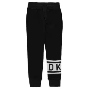 DKNY Logo Jogging Bottoms - Black