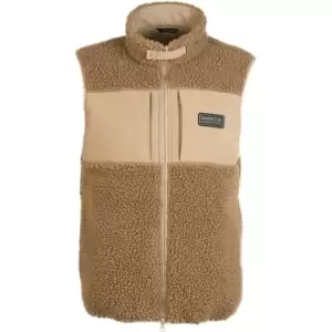 Barbour International Condition Fleece Gilet - Beige