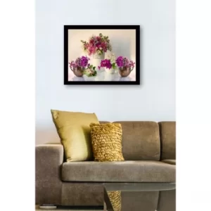 SC1034 Multicolor Decorative Framed MDF Painting