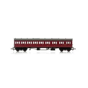 Hornby BR Collett 57' Bow Ended E131 W6242W Nine Compartment Composite (Right Hand) Era 4 Model Train