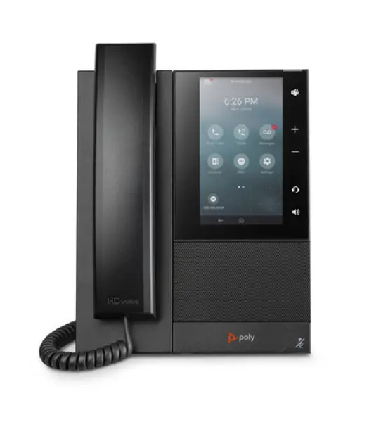 POLY CCX 500 IP phone Black 24 lines LCD