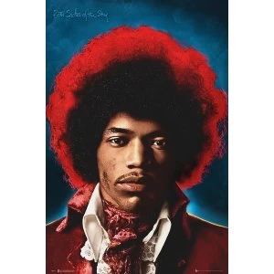 Jimi Hendrix - Both Sides Of The Sky Poster