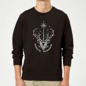 Harry Potter Expecto Patronum Sweatshirt - Black - M