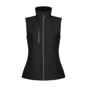 TRA863 HONESTLY MADE WOMENS S/S BODY WARMER BLACK (16)