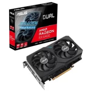 ASUS Radeon RX 6400 4GB Dual Graphics Card