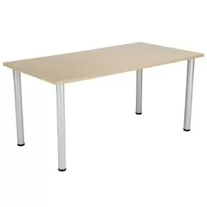 Jemini Rectangular Meeting Table 1800x800x730mm Maple KF840182