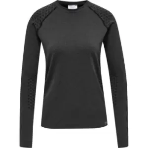 Hummel Seamless T Shirt Womens - Black