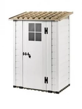 Tuscany Evo White Pvc Shed 4X 2.6