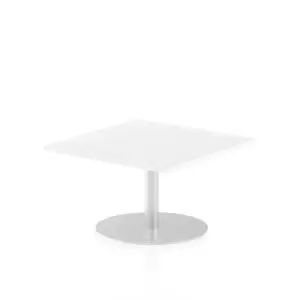 Italia Poseur Table Square 800800 Top 475 High White