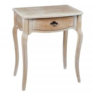 Provence Oak White Lamp Table White