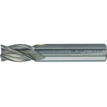 7.00MM Series 50 Carbide 4 Flute Plain Shank Short Series End Mill - U - Swisstech