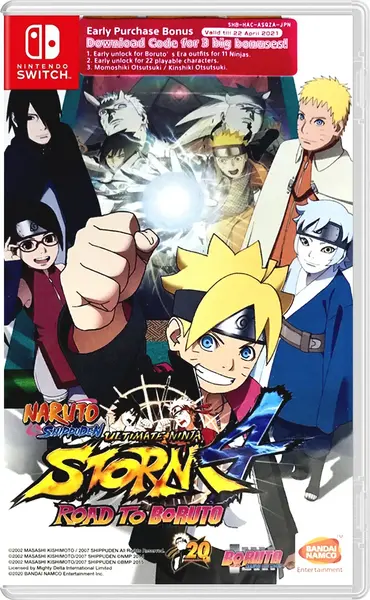 Naruto Shippuden Ultimate Ninja Stotm 4 Road To Boruto Nintendo Switch Game