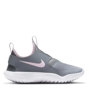 Nike Flex Runner Fable Child Girls Trainers - Grey/Pink