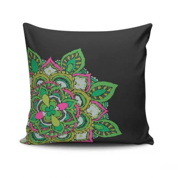 MANDALA-04 - No Filling Multicolor Cushion Cover