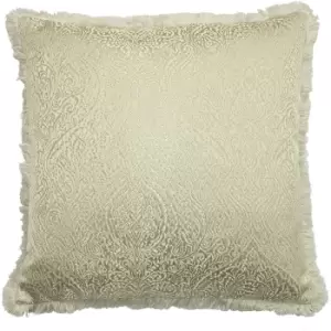 Paoletti Coco Cushion Cover (One Size) (Ivory)