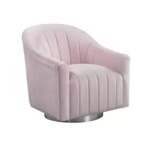 LPD Tiffany Swivel Chair Pink