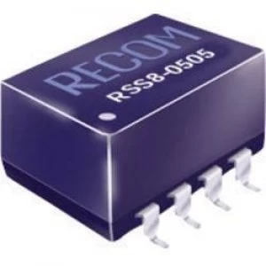 RECOM RSS8 1205 1 W DCDC Converter RSS8 1205 5 V 200 mA