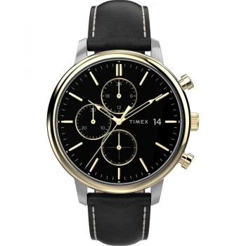 Timex Black 'City Collection' Watch - TW2U39100