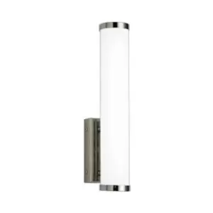 Luminosa Lighting - Bathroom Wall Lamp Small, 1 x 9W LED, 4000K, 621lm, IP44, Polished Chrome