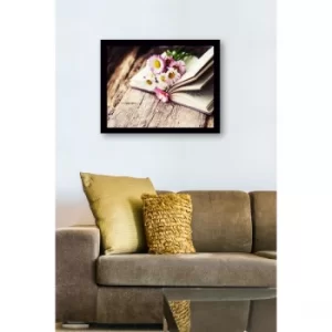 SC0746 Multicolor Decorative Framed MDF Painting