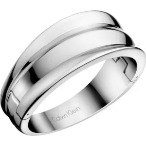 Ladies Calvin Klein Stainless Steel Medium Glorious Bangle KJ4SMD00010M