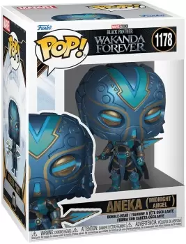 Black Panther Wakanda Forever - Aneka (Midnight Angel) vinyl figurine no. 1178 Funko Pop! multicolor