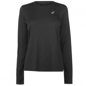 Asics Core Long Sleeve Running Top Ladies - Black