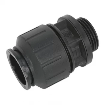 Straight Adaptor 28MM 1" BSP Pack of 2 (John Guest Speedfit - PM012818E)