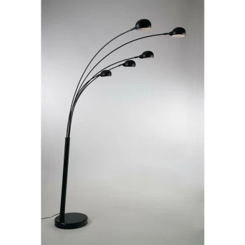 Fan Europe Lighting - Fan Europe Luce_Ambiente_Design - Mutli Arm Arch Floor Lamp, Black, E14