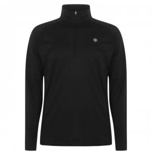 Ariat Sunstopper quarter Zip Baselayer Mens - Black