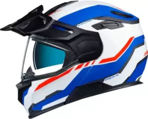 Nexx X.Vilijord Continental Helmet, white-red-blue Size M white-red-blue, Size M