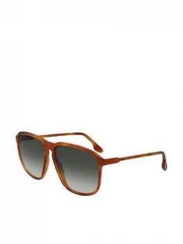 Victoria Beckham Rectangle Sunglasses - Havana