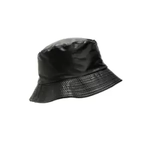 I Saw It First Pu Bucket Hat - Black