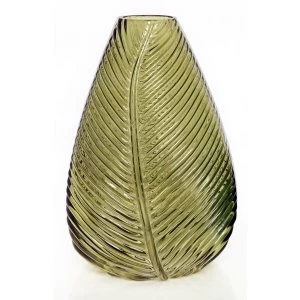 Yellow Leaf Vase