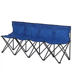 OutSunny Camping Chair Blue 480 x 760 mm