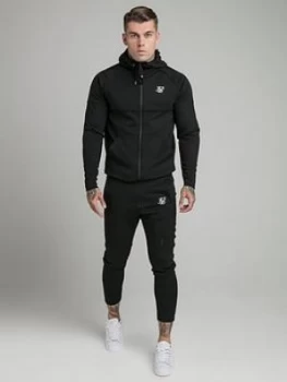 Siksilk Motion Tape Zip Through Hoodie Tracksuit