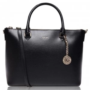 DKNY Medium Tote Satchel Bag - BlackGold BGD