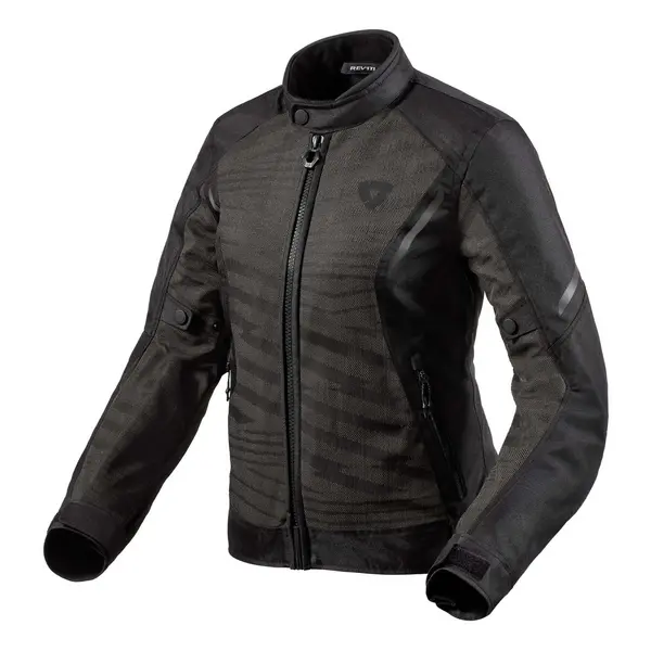 REV'IT! Torque 2 H2O Jacket Lady Black Anthracite Size 44