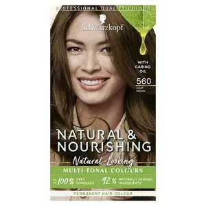 Schwarzkopf NaturalNourishing 560 Light Brown Hair Dye