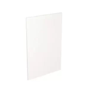 KitchenKIT Base 65cm J-Pull End Panel - Matt White