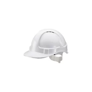 BBrand Economy Vented Safety Helmet White Ref BBEVSHW Up to 3 Day