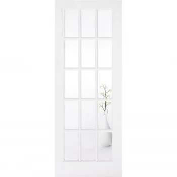 SA Internal Glazed Primed White 15 Lite Door - 762 x 1981mm