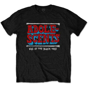 The Adolescents - Kids Of The Black Hole Unisex Large T-Shirt - Black